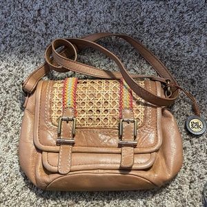 The Sak Leather Messenger Bag